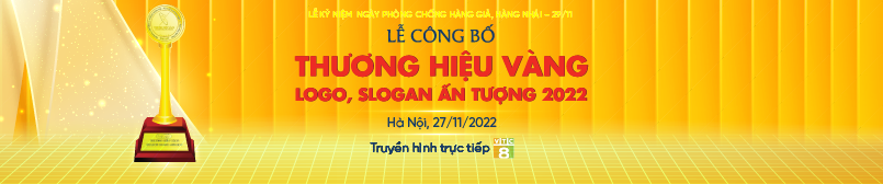 Thư mời: Tham gia Thương hiệu Vàng - Logo, Slogan ấn tượng 2022