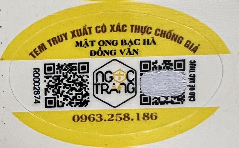 Giới thiệu Tem Truy xuất nguồn gốc & Xác thực chống giả